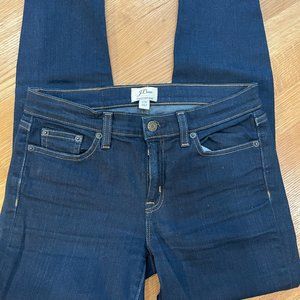 J. Crew toothpick dark wash skinny jeans sz 27